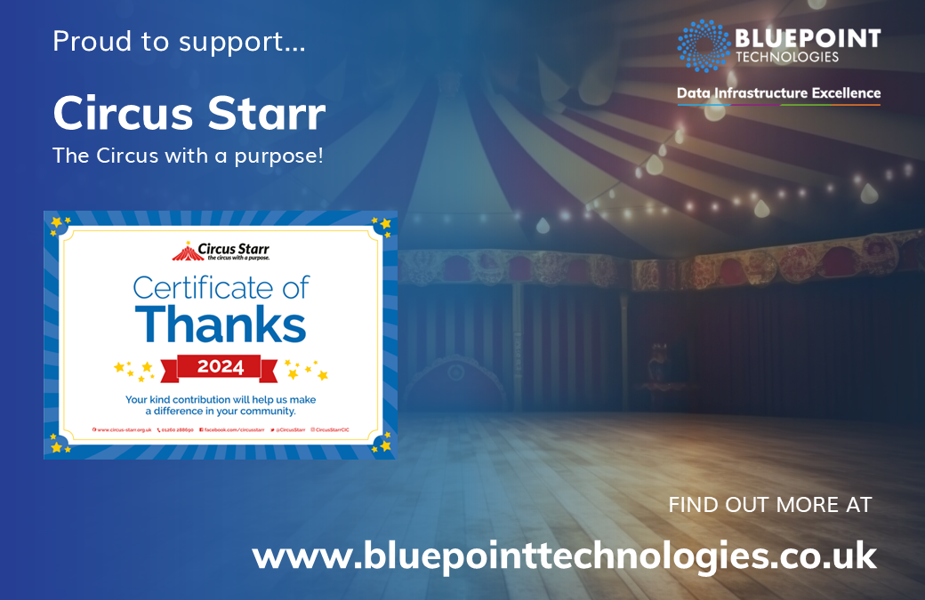 Bluepoint supports Circus Starr again this Christmas