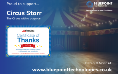 Bluepoint supports Circus Starr again this Christmas